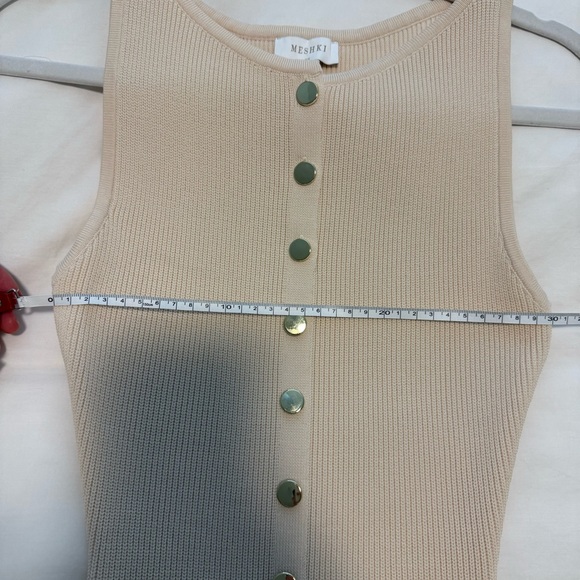 MESHKI SAWYER DRESS IN CREAM - Picture 13 of 16